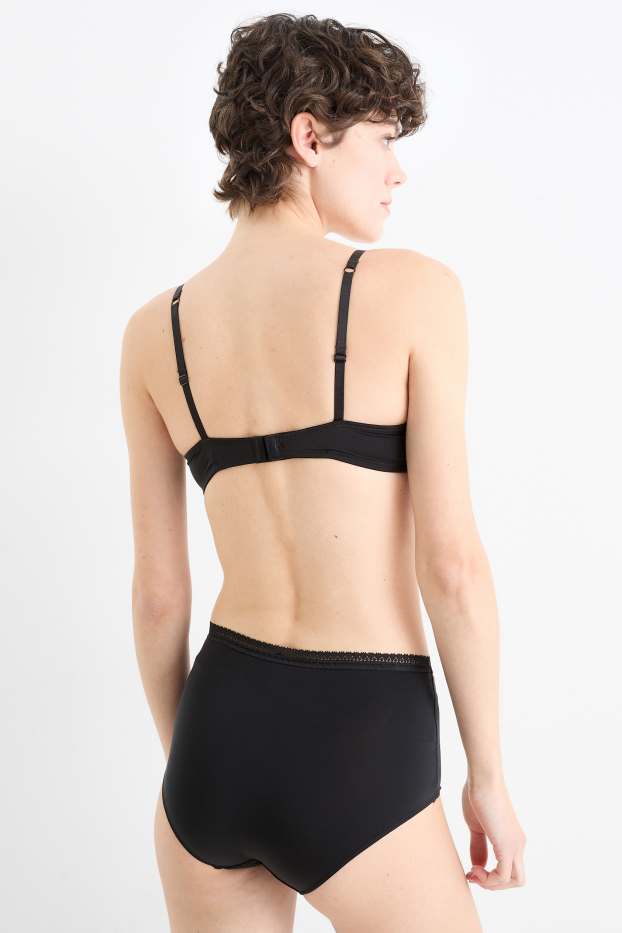 Damen - Slip - schwarz