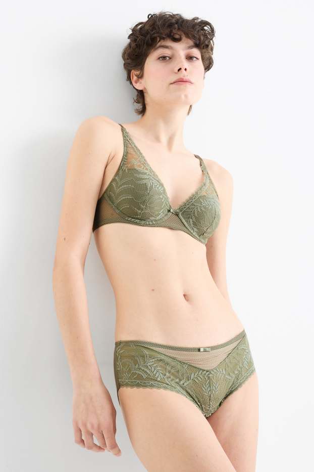 Dona - Calces hipster - verd