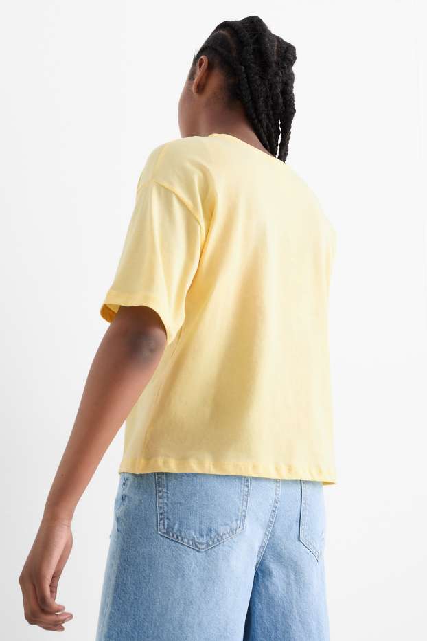 Enfants filles - Pompompurin - T-shirt - jaune