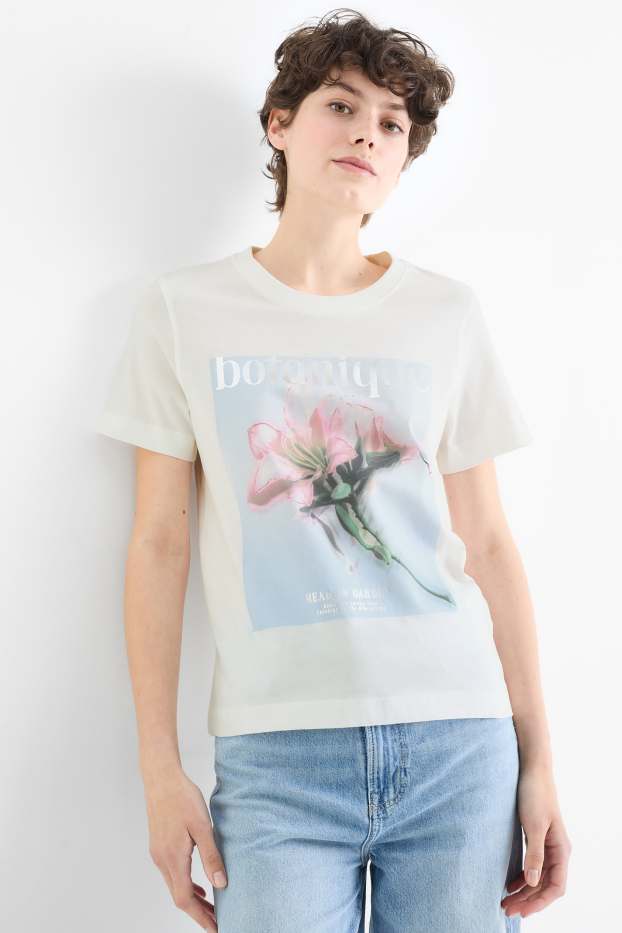 Femei - Tricou - regular fit - alb