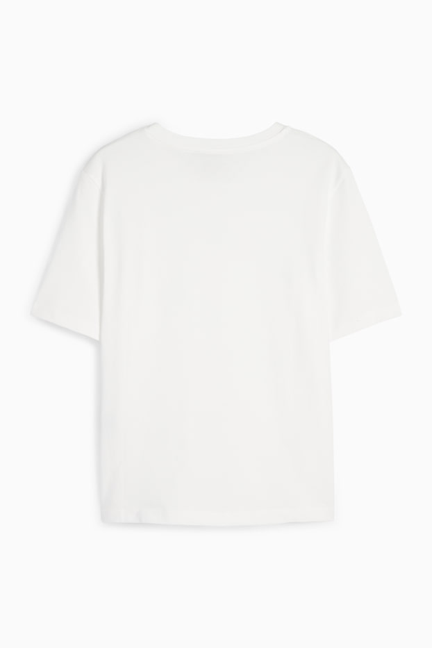 Donna - T-shirt - regular fit - bianco