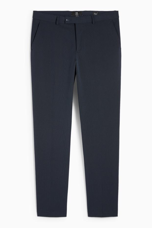 Herren - Baukasten-Hose - Slim Fit - Flex - LYCRA® - dunkelblau