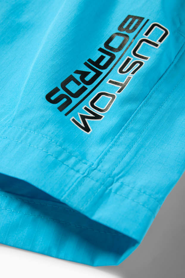 Kinderen: jongens - Zwemshort - blauw