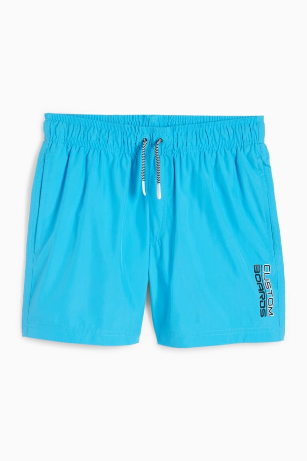 Kinderen: jongens - Zwemshort - blauw