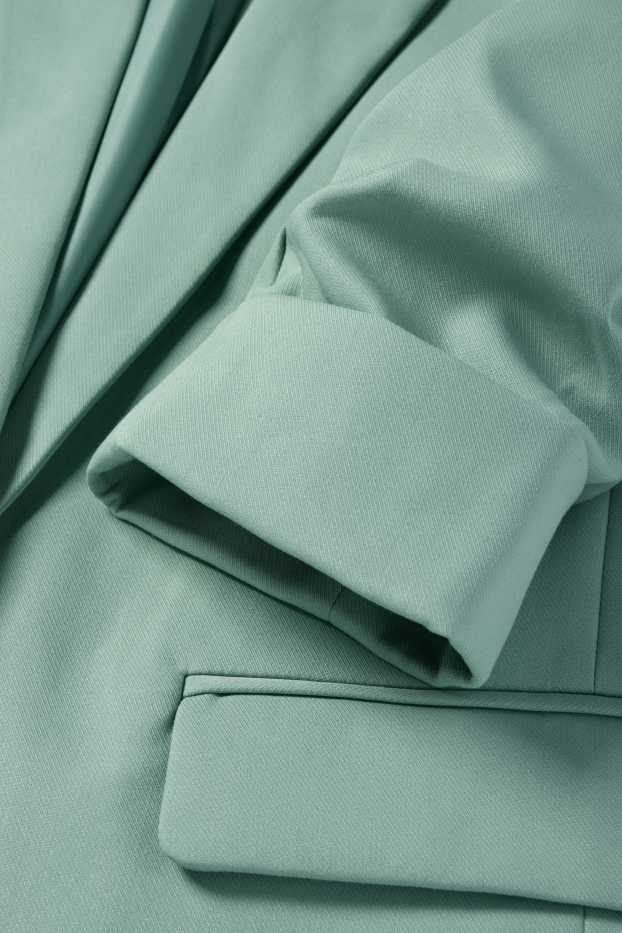Dona - Longblazer formal - relaxed fit - verd menta