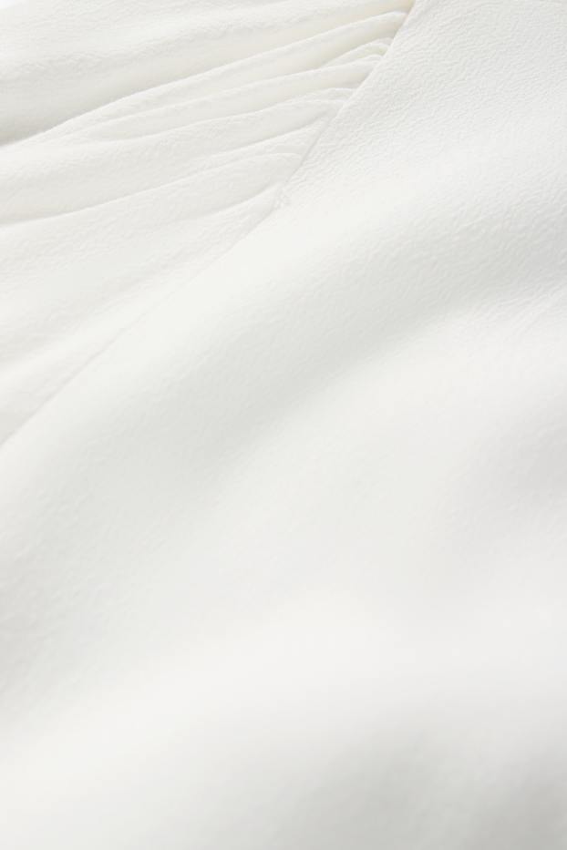 Femmes - Chemisier - texturé - blanc