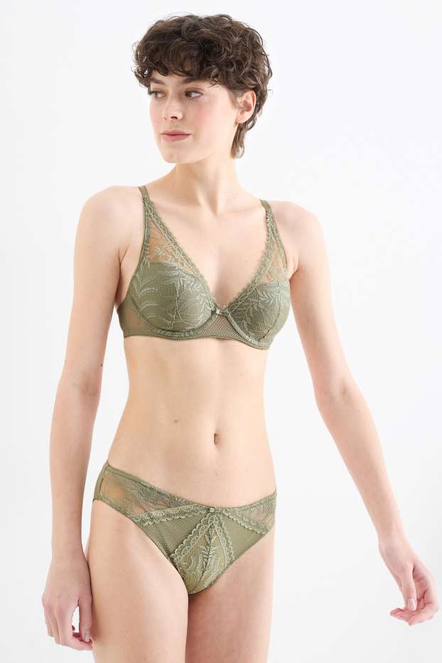 Femmes - Culotte - vert