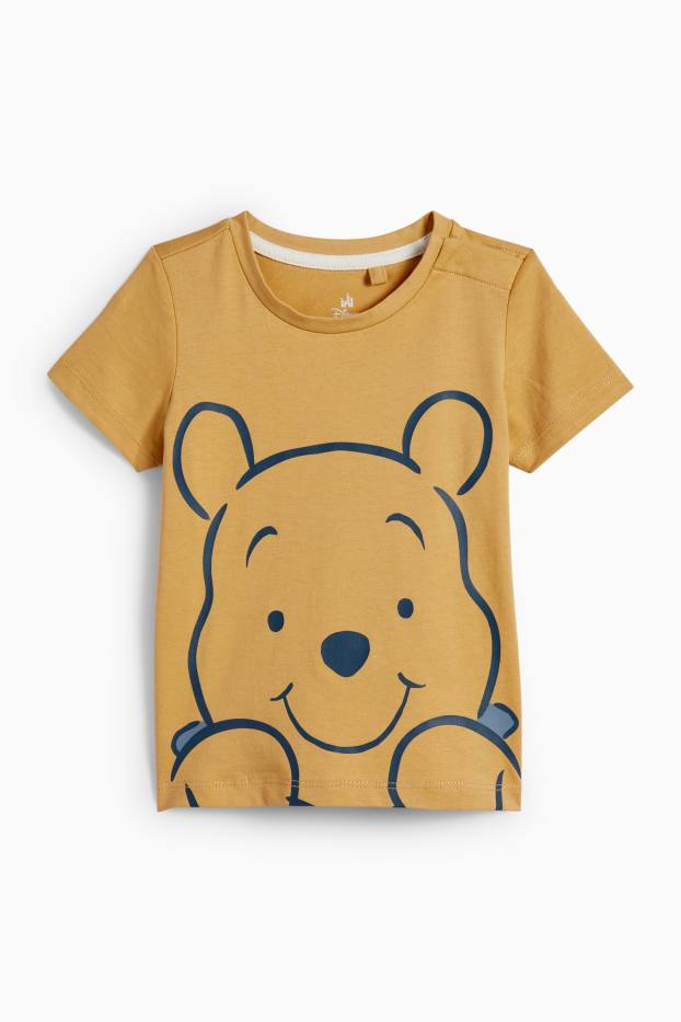 Baby Jungen - Winnie Puuh - Baby-Outfit - 3 teilig - hellorange