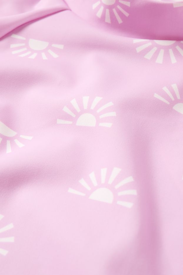 Neonate - Sole - completo mare anti UV per neonati - LYCRA® XTRA LIFE™ - 3 pezzi - rosa