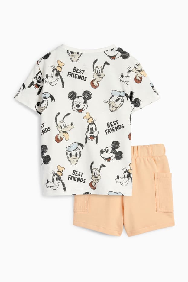 Baby Jungen - Disney - Baby-Outfit - 2 teilig - orange
