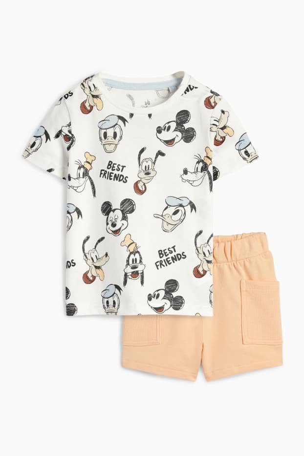 Baby Jungen - Disney - Baby-Outfit - 2 teilig - orange