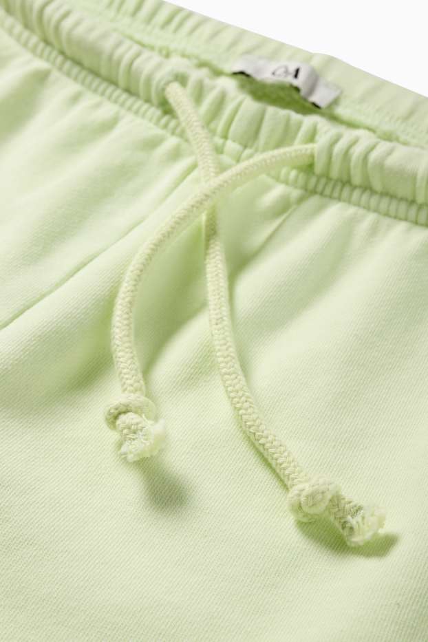 Damen - Sweat-Shorts - hellgrün