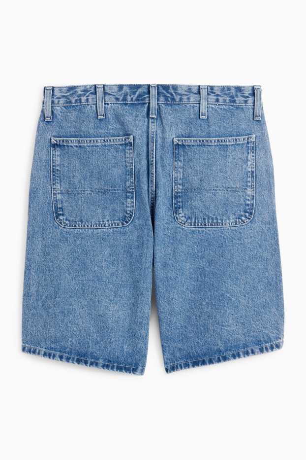 Uomo - Shorts di jeans - jeans blu