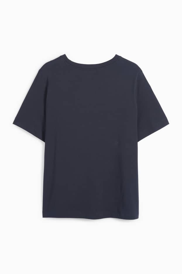 Women - T-shirt - regular fit - dark blue