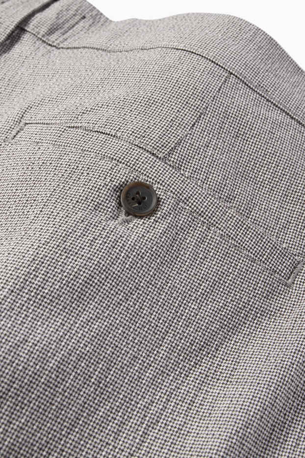 Herren - Shorts - strukturiert - grau