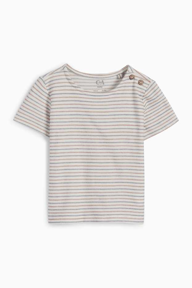 Baby Boys - Baby outfit - 2 piece - light beige