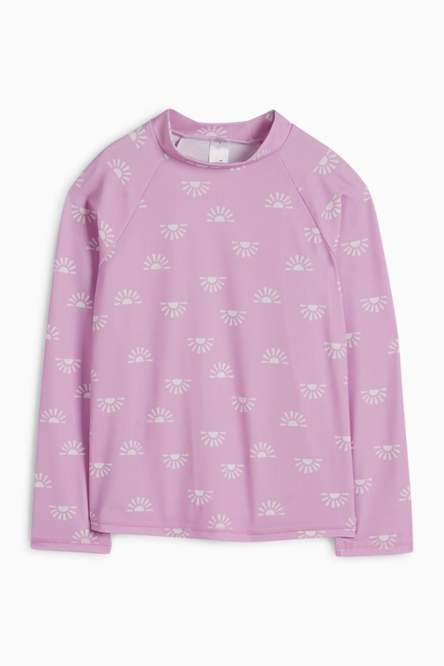 Baby Mädchen - Sonne - Baby-UV-Bade-Outfit - LYCRA® XTRA LIFE™ - 2 teilig - rosa