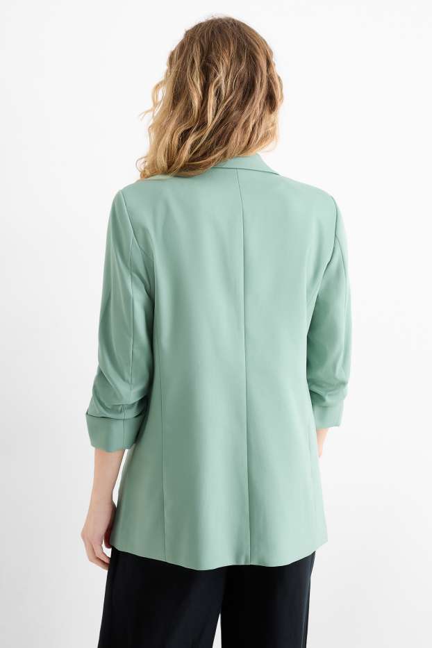 Dona - Longblazer formal - relaxed fit - verd menta