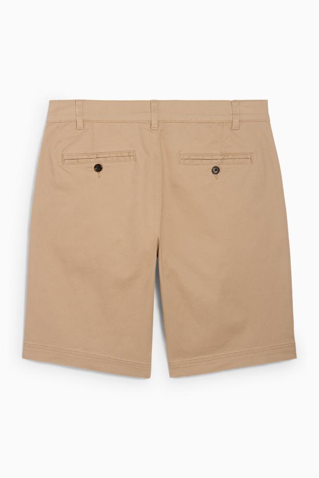 Hommes - Short - Flex - taupe