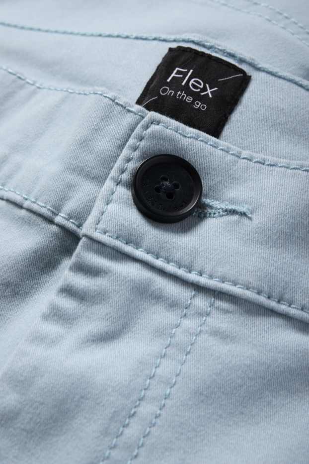 Hombre - Shorts - Flex - azul claro