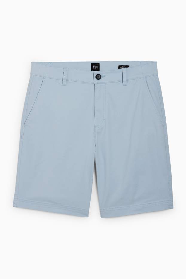 Hombre - Shorts - Flex - azul claro