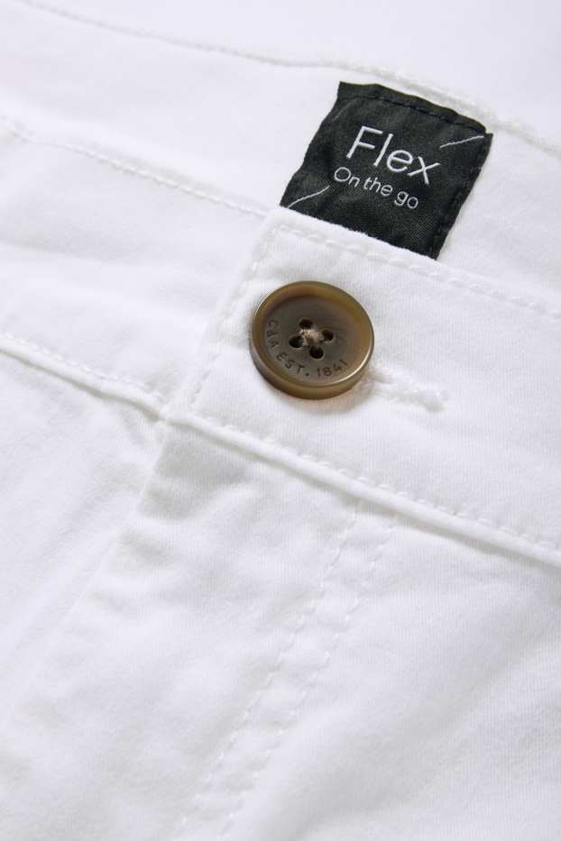 Herren - Shorts - Flex - weiß