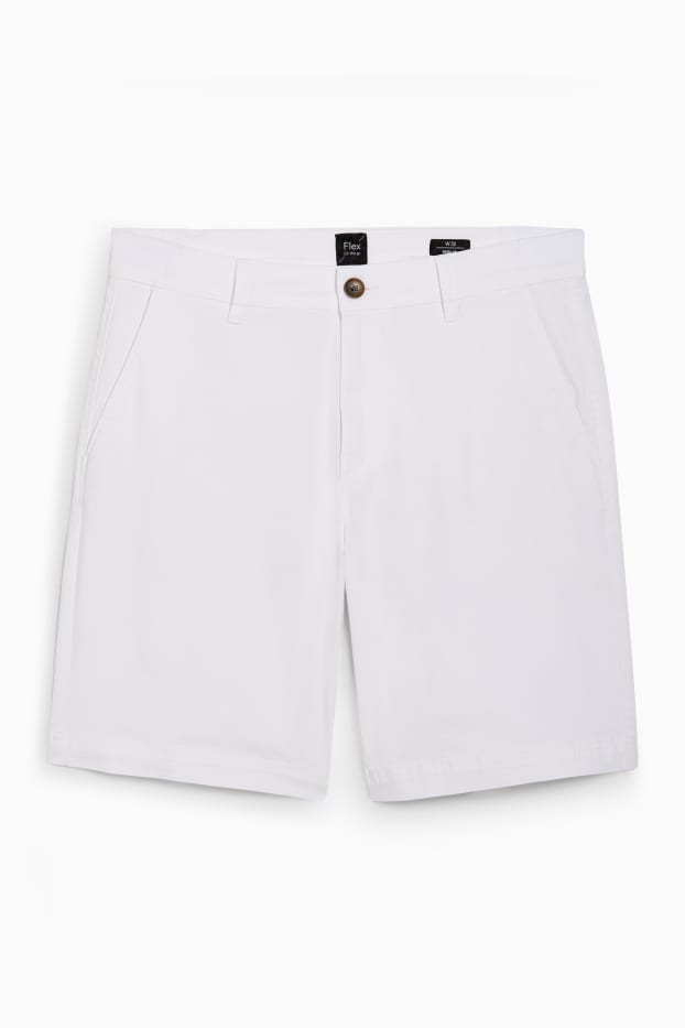 Herren - Shorts - Flex - weiß