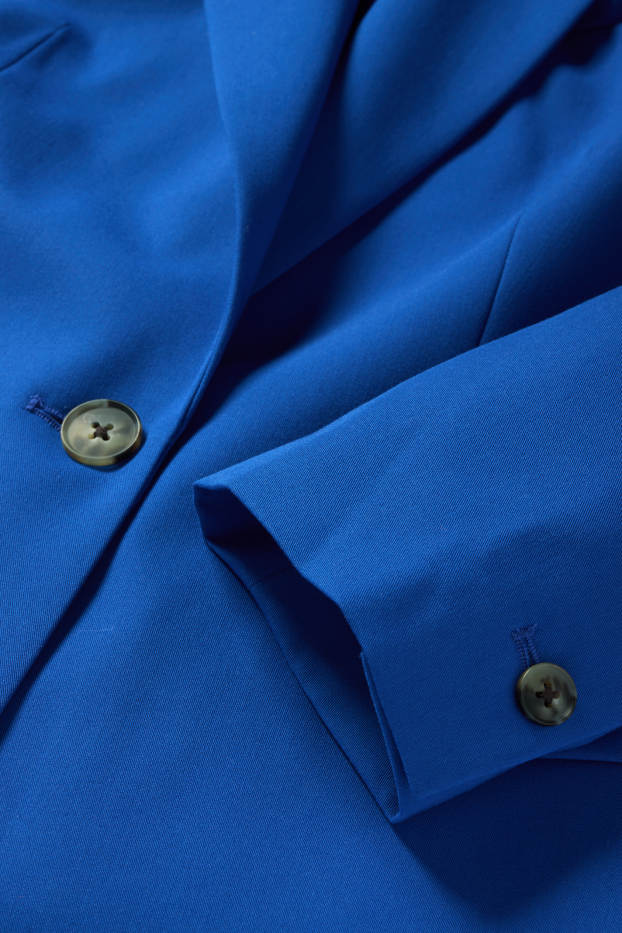 Dona - Longblazer oversized - blau fosc
