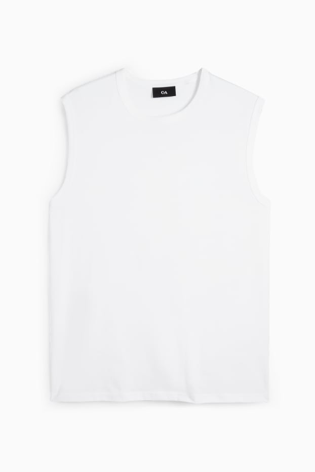 Uomo - Canotta - bianco