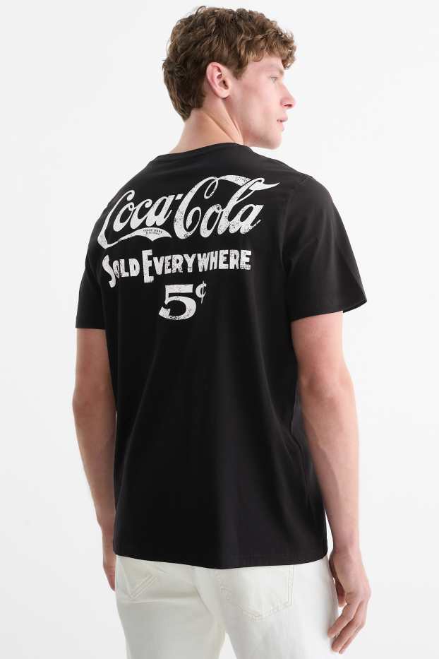Men - T-shirt - regular fit - Coca-Cola - black