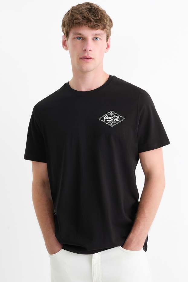 Men - T-shirt - regular fit - Coca-Cola - black