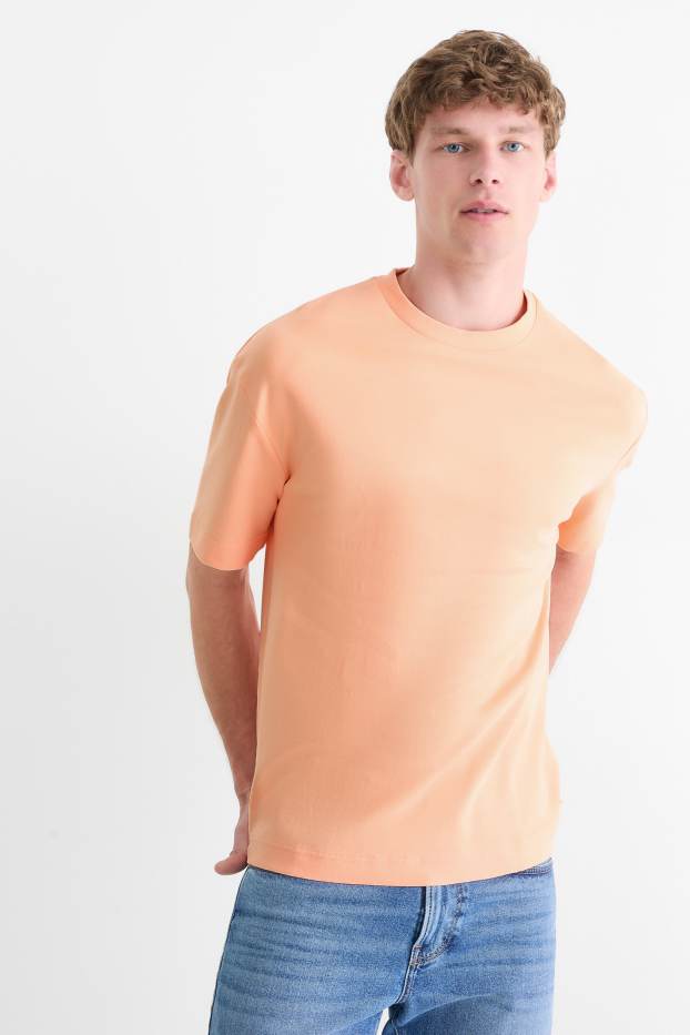 Herren - T-Shirt - Regular Fit - orange