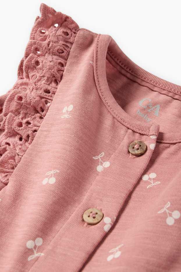 Neonate - Ciliegia - tutina neonati - rosa scuro