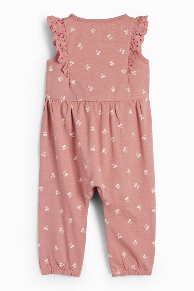 Neonate - Ciliegia - tutina neonati - rosa scuro