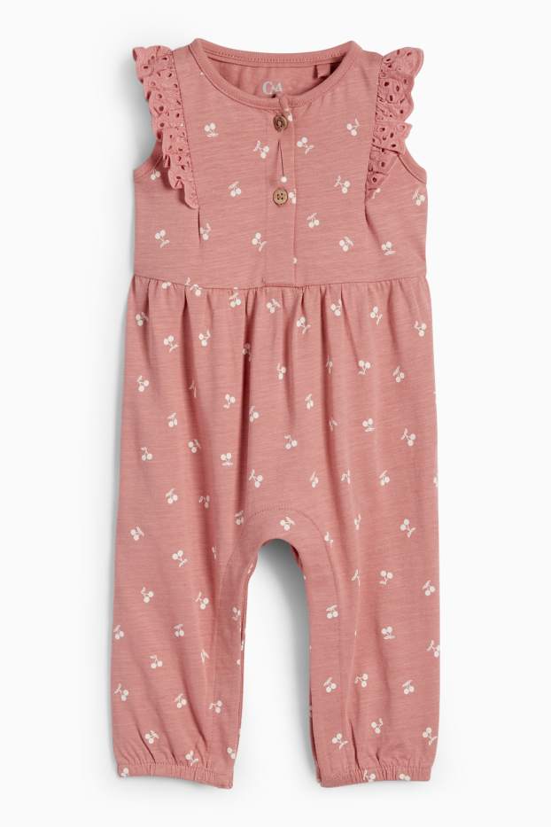 Neonate - Ciliegia - tutina neonati - rosa scuro