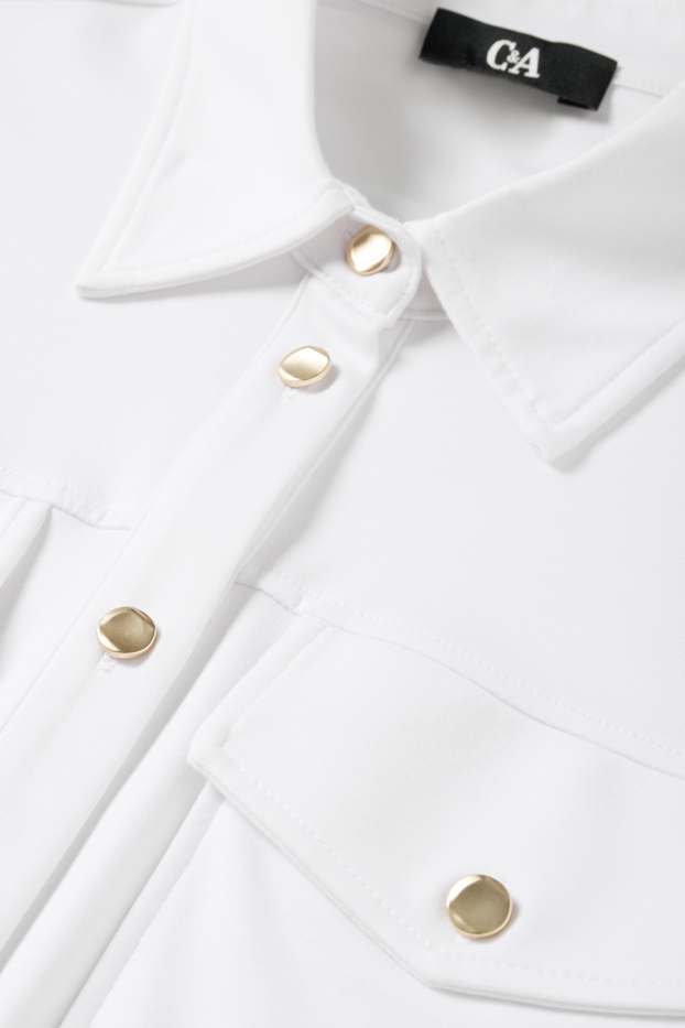 Damen - Bluse - weiss