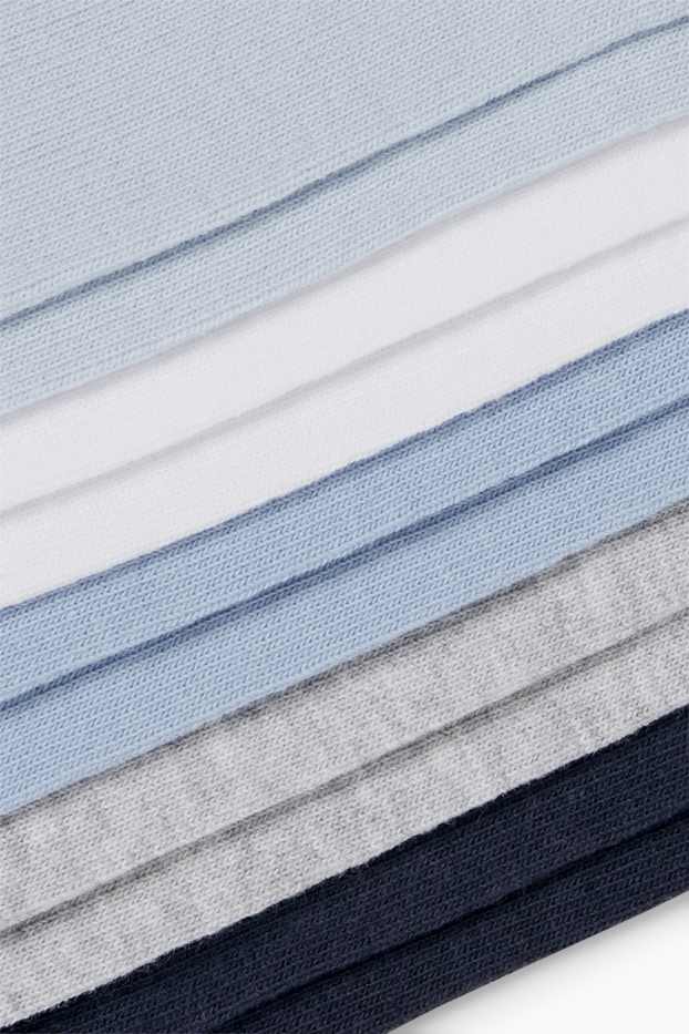Women - Multipack of 5 - trainer socks - dark blue