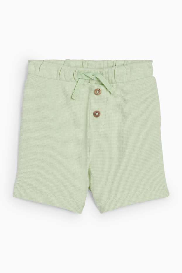 Baby Jungen - Schildkröte - Baby-Outfit - 3 teilig - mintgrün