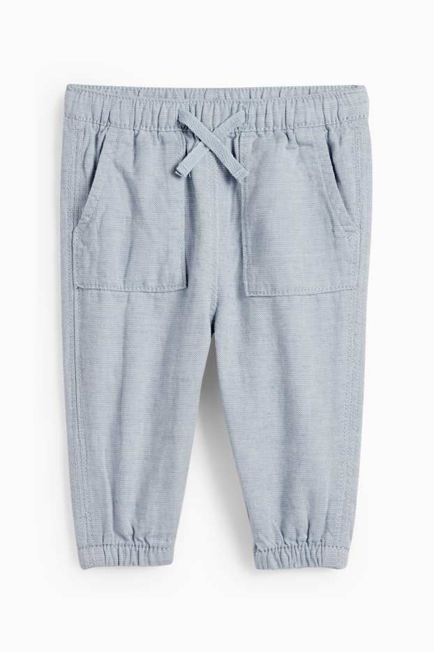 Baby Jungen - Baby-Outfit - 2 teilig - cremeweiß