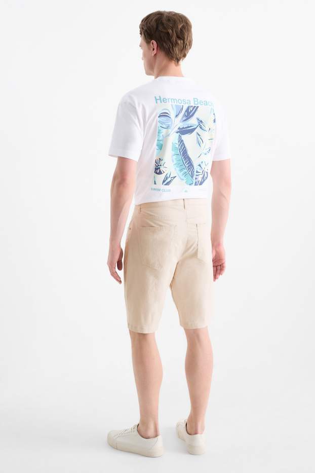 Uomo - Shorts - beige