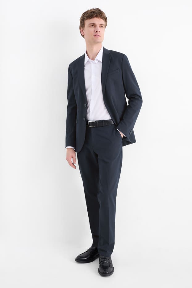 Herren - Baukasten-Hose - Slim Fit - Flex - LYCRA® - dunkelblau