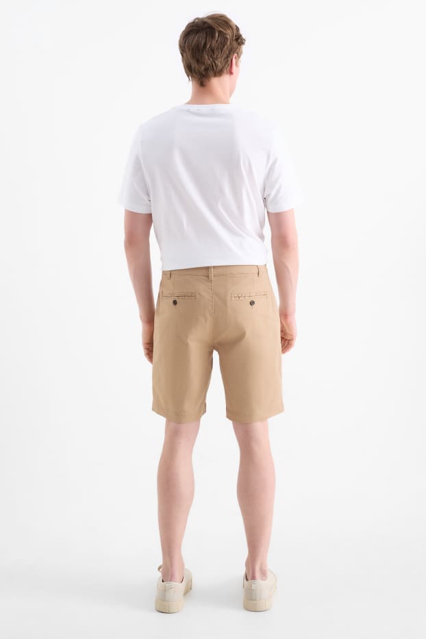 Hommes - Short - Flex - taupe