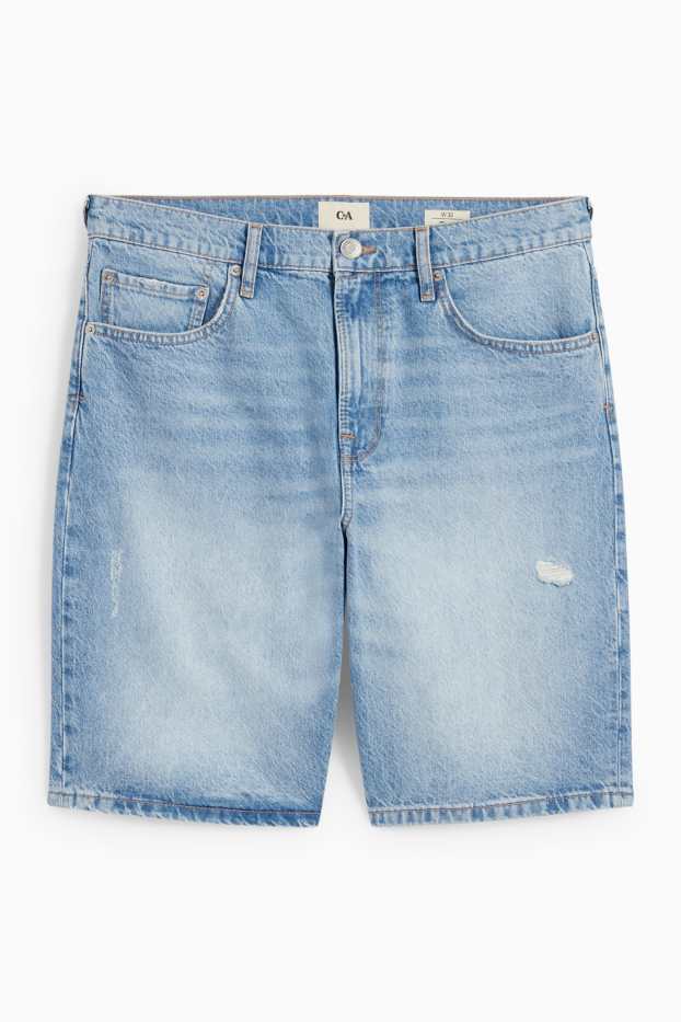 Home - Bermudes texanes - texà blau clar