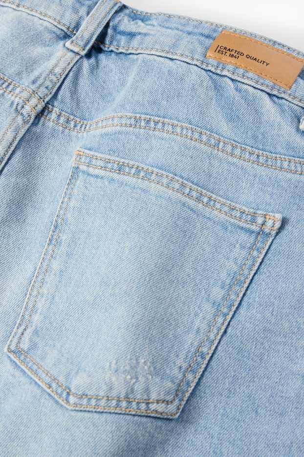Bambine - Shorts di jeans - jeans azzurro