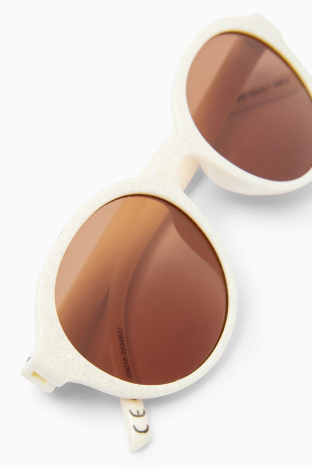 Nena - Ulleres de sol - brillants - blanc trencat