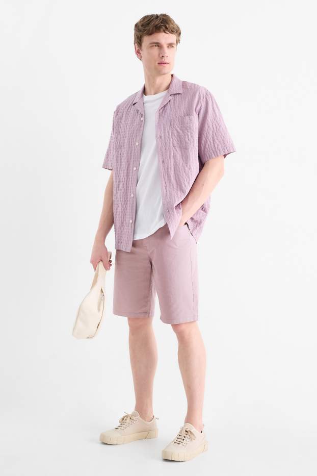 Herren - Shorts - hellviolett