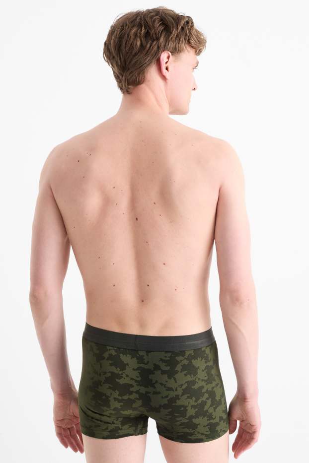 Hommes - Lot de 3 - boxers - vert