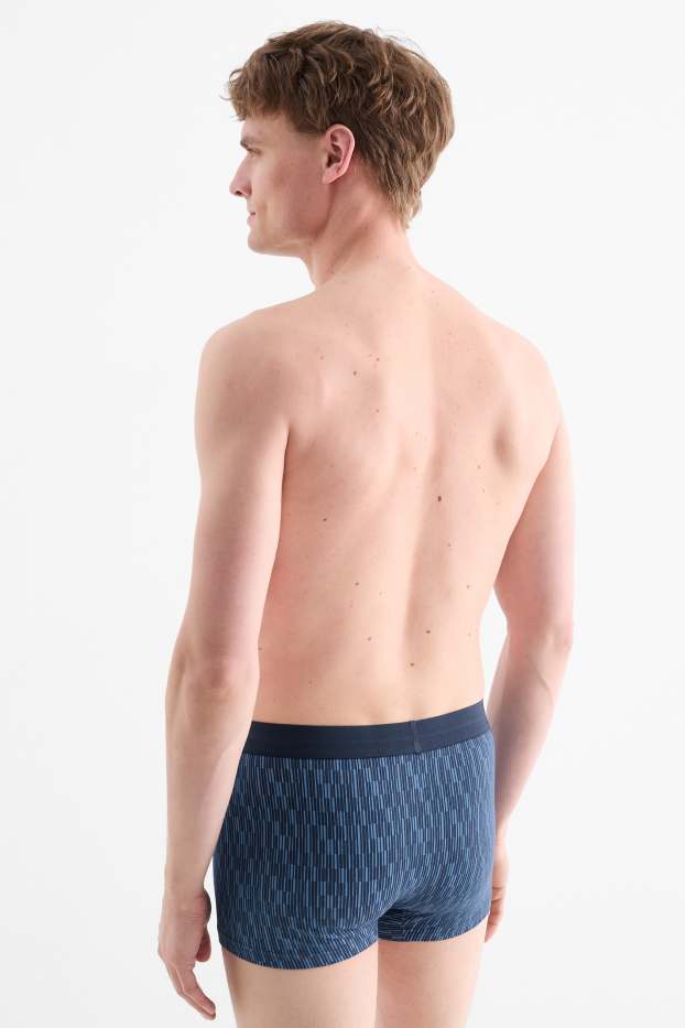 Herren - Multipack 3er - Trunks - dunkelblau