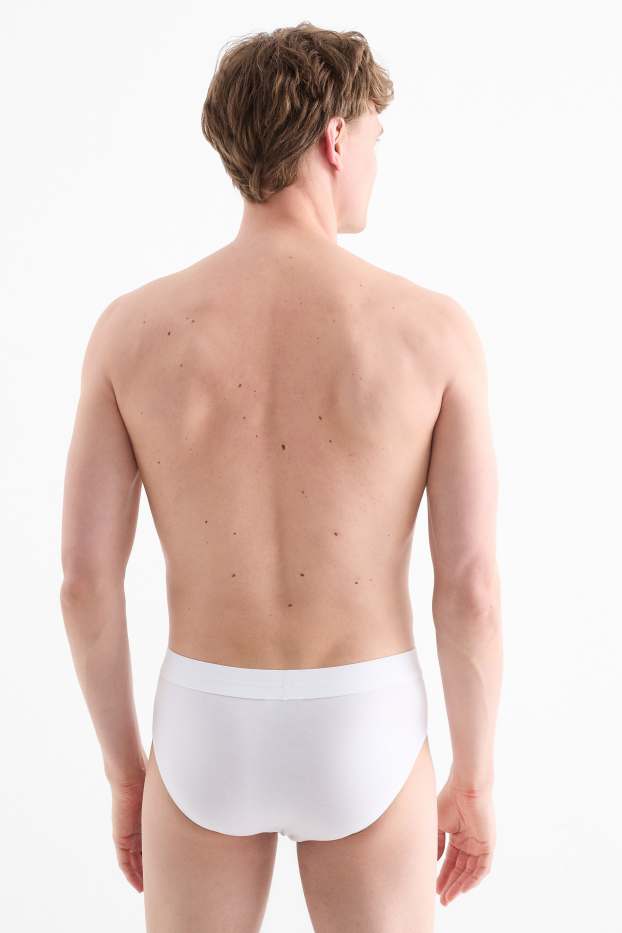 Herren - Multipack 3er - Slip - dunkelgrau