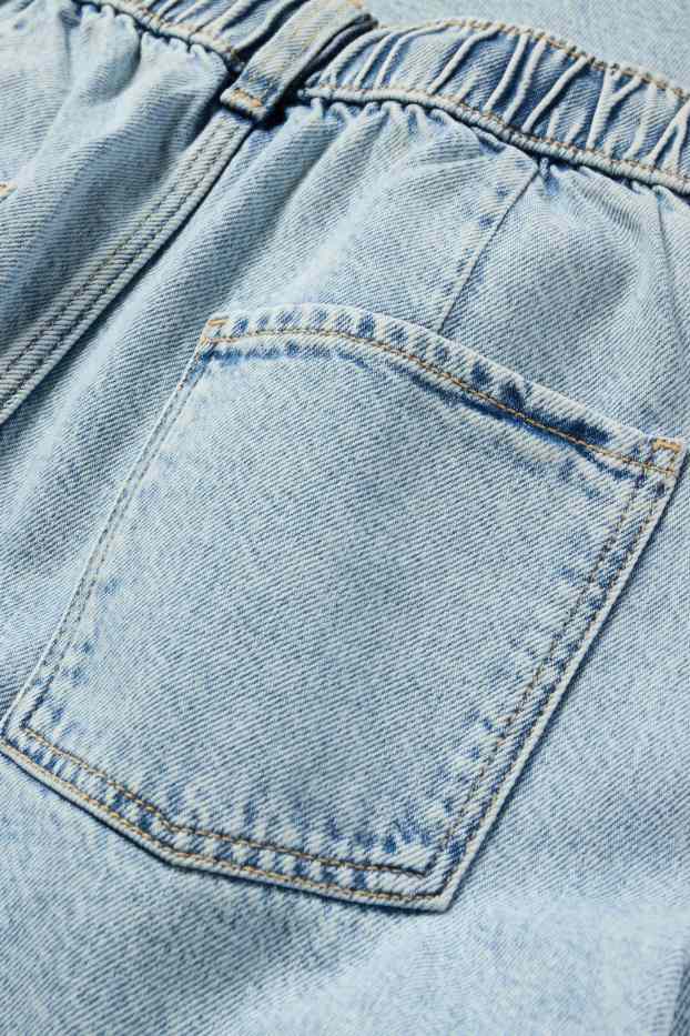 Bambine - Jeans a gamba larga - jeans azzurro
